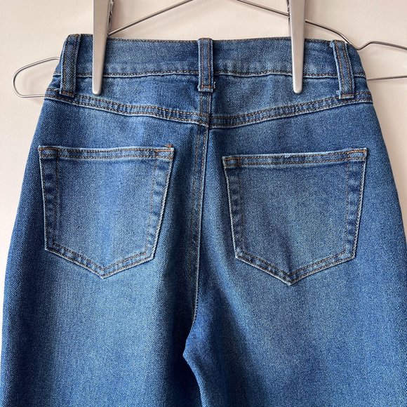 Gently Worn but Lovingly Cared For Sincerely Jules Distressed Trendy Mom Jeans - Picture 11 of 13